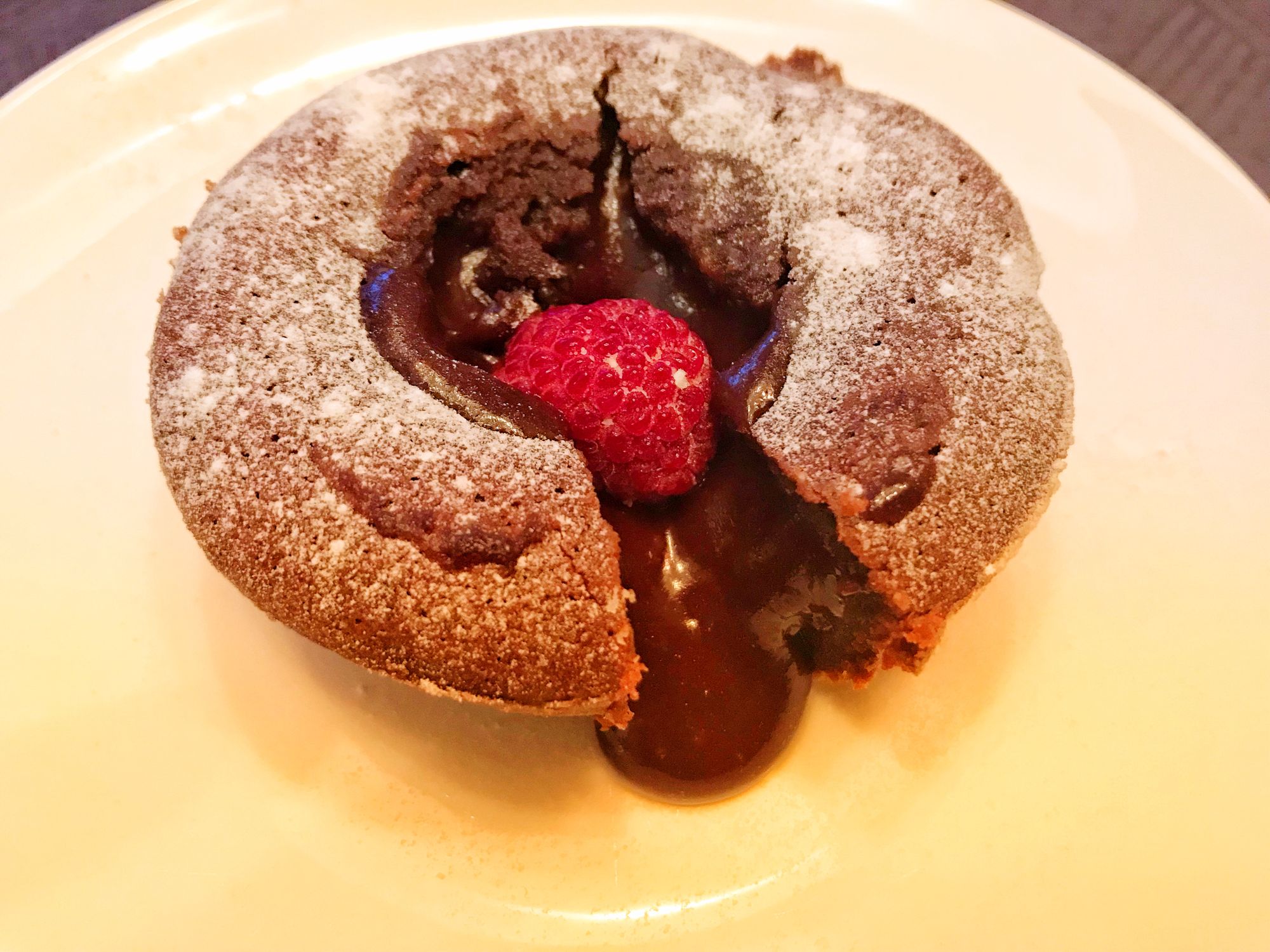 Chocolade lava cakejes