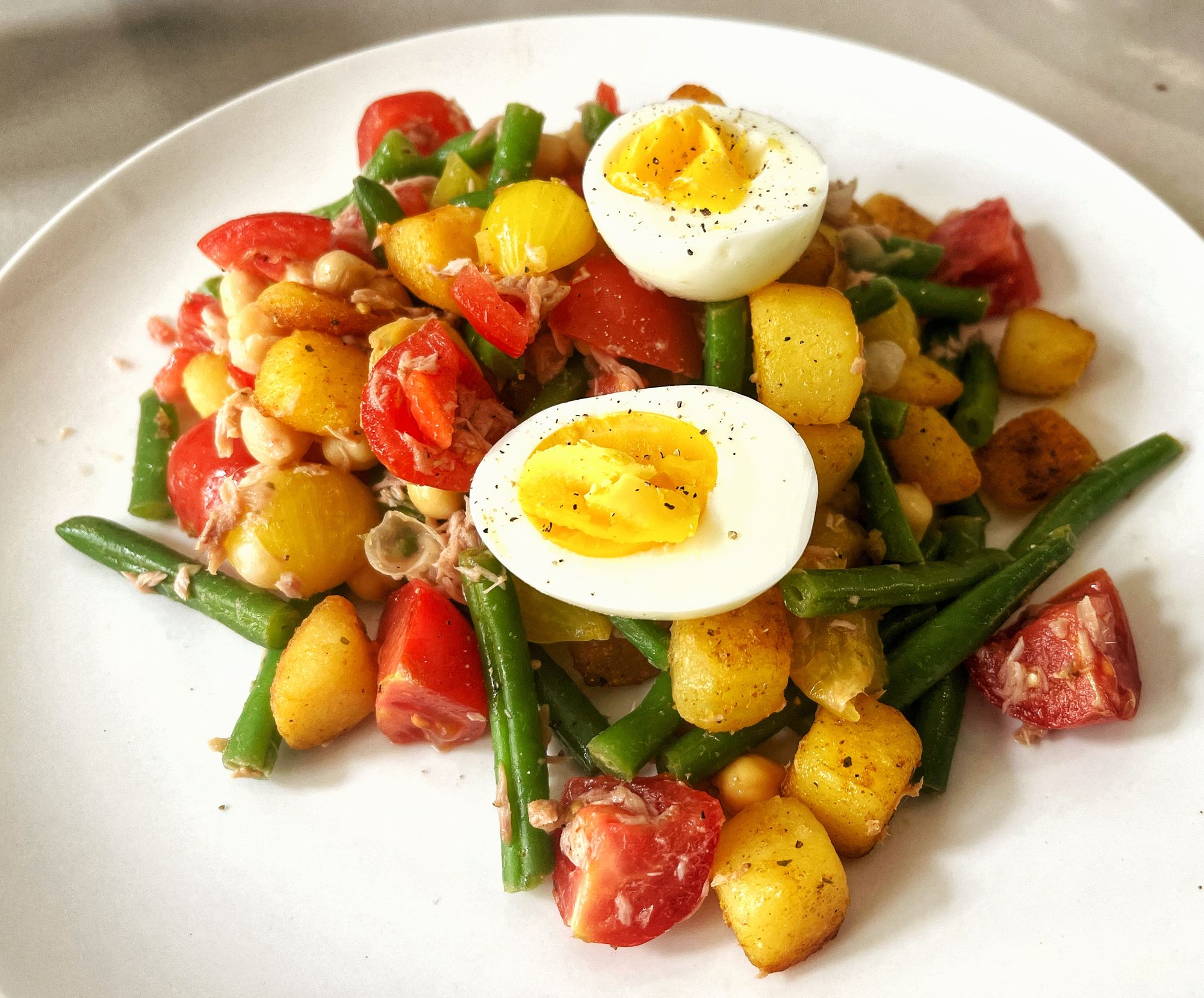 Snelle salade niçoise