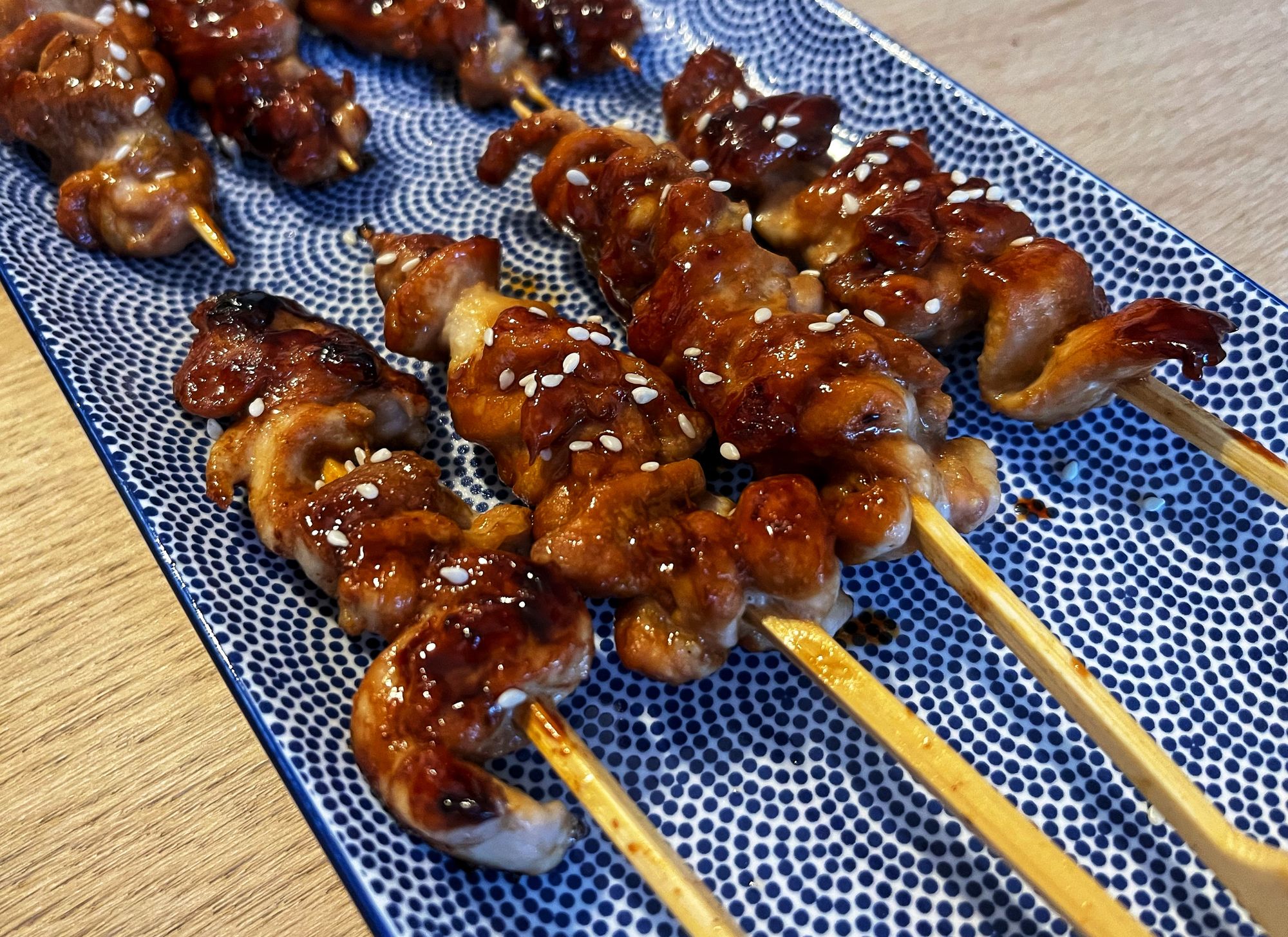 Yakitori spiesjes