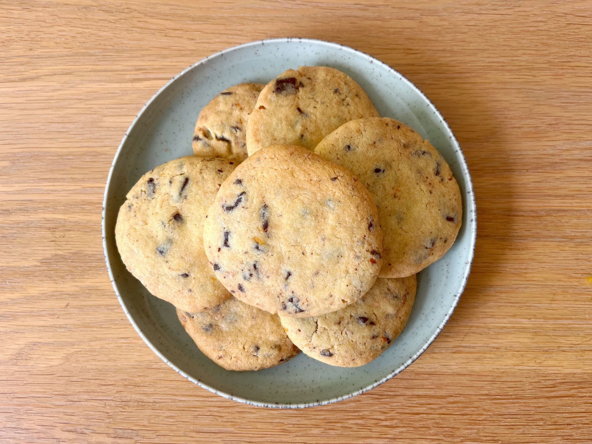 Sinaasappel chocolade koekjes