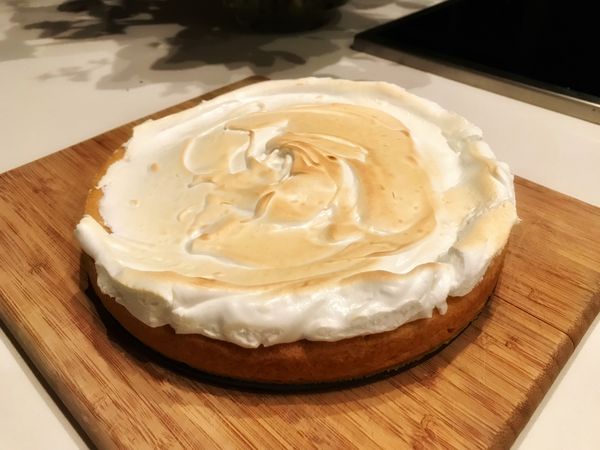 Lemon-meringue taart