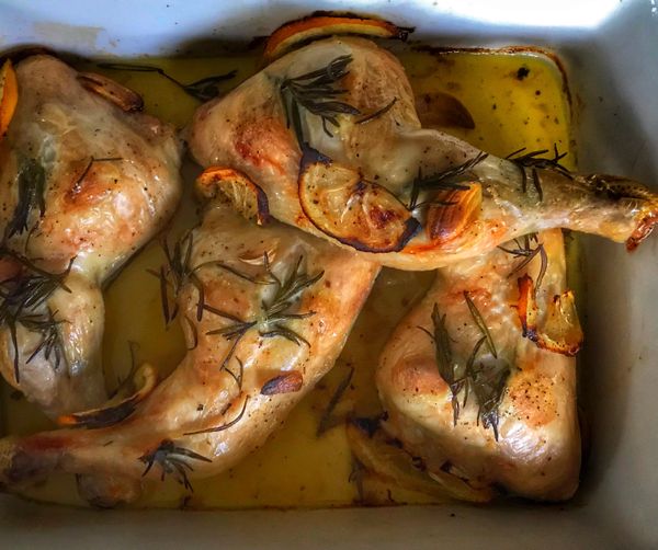 Provençaalse kip uit de oven